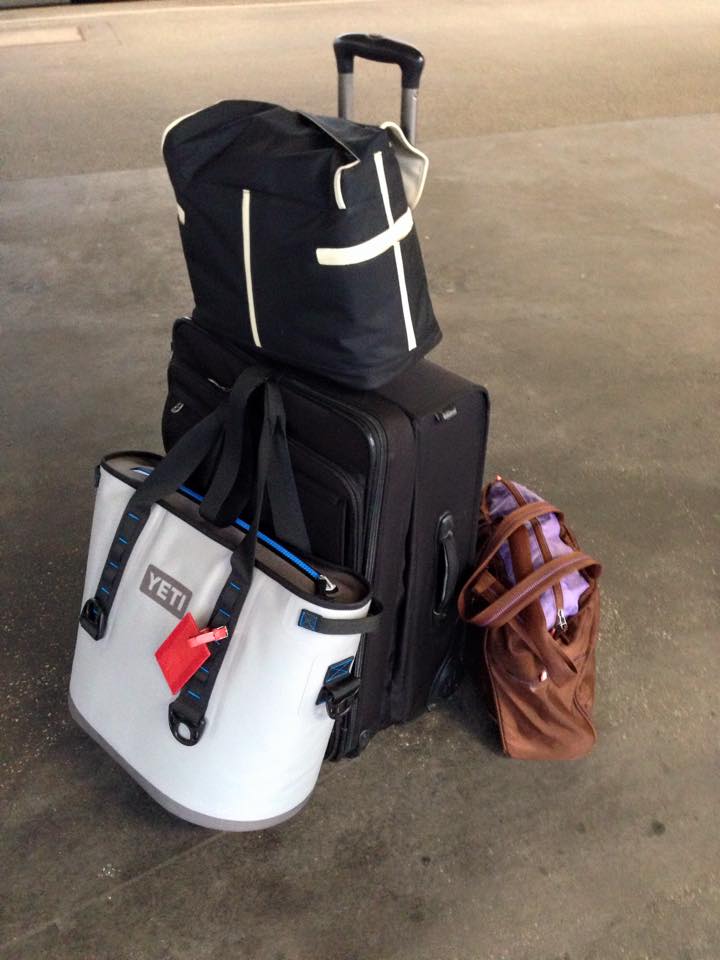 Waiting for the train to Frankfurt Airpoirt at the Hannover Hauptbahnhof, December 2014.